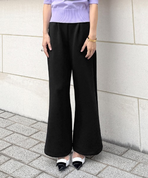 JENNE(ジェンヌ)の「日本製ワイドパンツ(その他パンツ・レディース・グレー/ブラック/ネイビー/ホワイト・SMALL/MEDIUM/LARGE)」の11枚目の写真