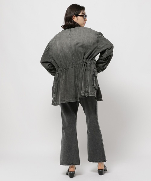 NKJ 2025AW】COMPACT FLARE DENIM（デニムパンツ）｜niko and