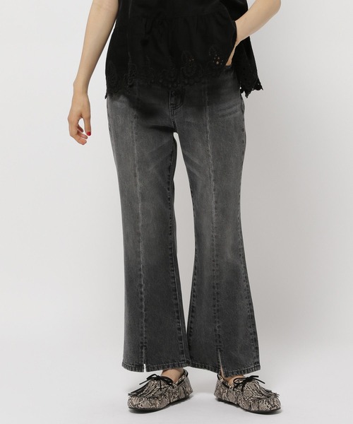 セール】【NKJ 2025AW】COMPACT FLARE DENIM（デニムパンツ）｜niko