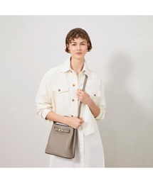 Mulberry ベージュ レザー ショルダーバッグ マルベリー スモールアイリス レザー 2WAYショルダーバッグ