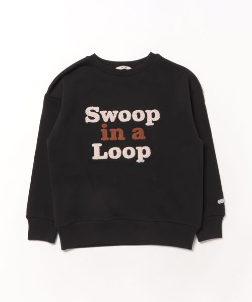 FITH（フィス）の「Embroidered Logo Sweat Shirt（スウェット・キッズ・ブラック・145/135）」の2枚目の写真