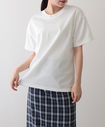 クルーネック ベーシック ドロップショルダー 半袖 Tシャツ