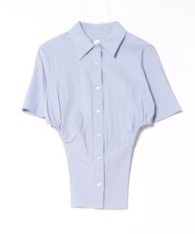 LAGLAIA（ラグライア）の「【MIDVEIN】裾カットBL（シャツ/ブラウス）」