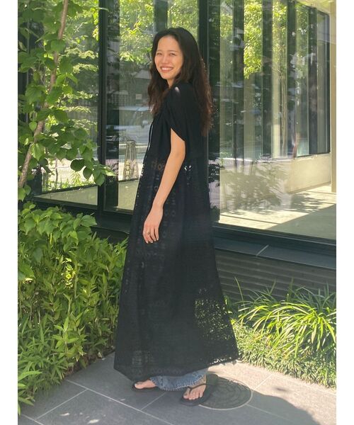 TODAYFUL - TODAYFUL【美品】コットンスリットワンピース★ungrid Ungrid ワンピース カットワークレースオフショルワンピース