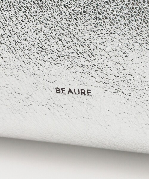 Ray BEAMS(レイビームス)の「【WEB限定】BEAURE / カウレザー ワンハンドル 3WAYチェーンバッグ(トートバッグ・レディース・ブラック/シルバー・ONE SIZE)」の8枚目の写真