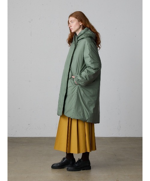 MidiUmi（ミディウミ）の「MidiUmi フード付きミドルダウン（その他アウター・レディース・グリーン/グレー/ブラック・FREE）」の11枚目の写真