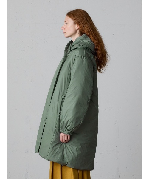 MidiUmi（ミディウミ）の「MidiUmi フード付きミドルダウン（その他アウター・レディース・グリーン/グレー/ブラック・FREE）」の6枚目の写真