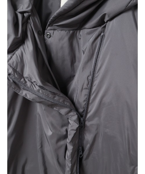 MidiUmi（ミディウミ）の「MidiUmi フード付きミドルダウン（その他アウター・レディース・グリーン/グレー/ブラック・FREE）」の21枚目の写真