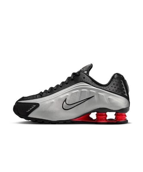 NIKE（ナイキ）の「NIKE Wmns Shox R4（ナイキ ウィメンズ ショックス R4）（スニーカー・レディース・ホワイト系/ブラック系2/ブラック系1・25cm/23cm/24.5cm/24cm/23.5cm）」の22枚目の写真