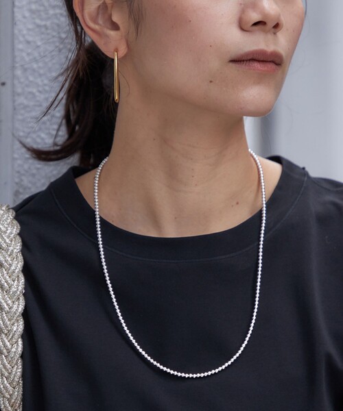 INDIAN JEWELRY:ナバホ パール ネックレス（3mm）（ネックレス
