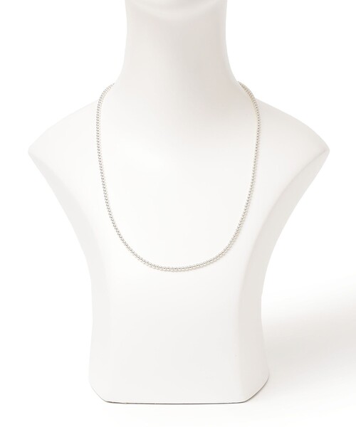 INDIAN JEWELRY:ナバホ パール ネックレス（3mm）（ネックレス