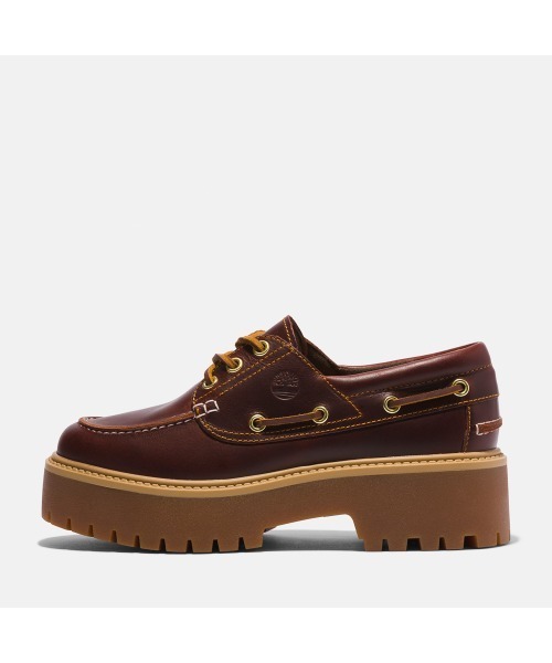 Timberland(ティンバーランド)の「ストーン ストリート ボート シューズ レディース(モカシン/デッキシューズ・レディース・ダークウッド・22.5cm/23.5cm/24.0cm/25.0cm/24.5cm)」の7枚目の写真