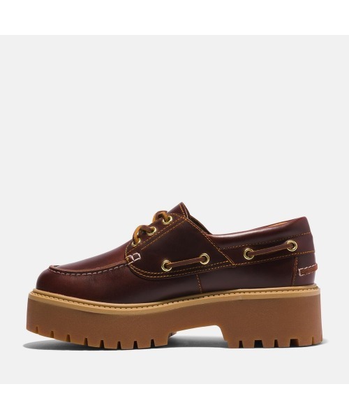 Timberland(ティンバーランド)の「ストーン ストリート ボート シューズ レディース(モカシン/デッキシューズ・レディース・ダークウッド・22.5cm/23.5cm/24.0cm/25.0cm/24.5cm)」の9枚目の写真