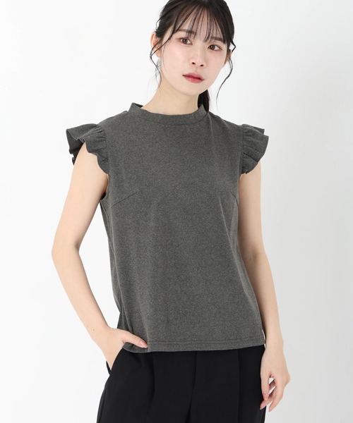 tシャツ スワイフライス_バックリボンフリルカットソー レディース スワイフライス_バックリボンフリルカットソー（Tシャツ