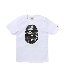新作 完売A BATHING APE 半袖Tシャツ ホワイト　S エイプ A BATHING APE｜ア ベイシング エイプのトップス（ホワイト/白色