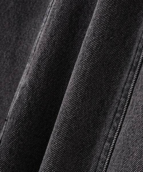 N.(N. Natural Beauty Basic)(エヌエヌナチュラルビューティーベーシック)の「パネル切替デニムフレアスカート(デニムスカート・レディース・ブルー/ブラック・MEDIUM)」の22枚目の写真