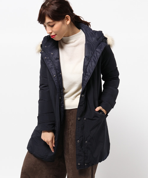 Lugnoncure（ルノンキュール）の「リバーシブル中綿コート（モッズ  