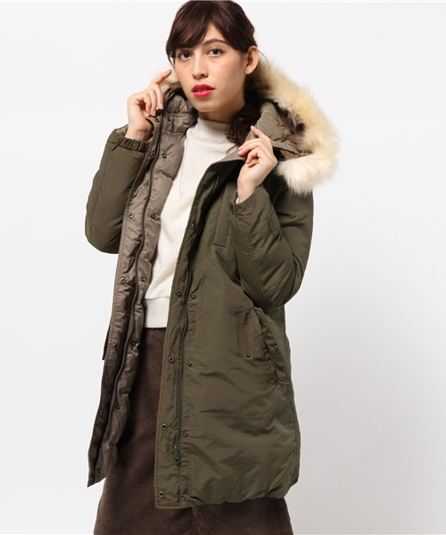 Lugnoncure（ルノンキュール）の「リバーシブル中綿コート（モッズ  