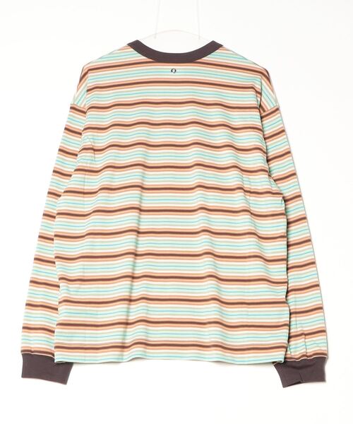 CINOH（チノ）の「STRIPE LONG SLEEVE T-SHIRT（Tシャツ/カットソー 