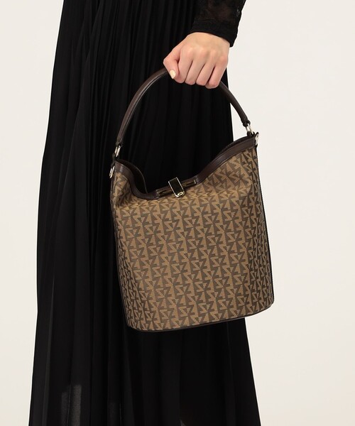 Zanchetti（ザンチェッティ）の「ZANCHETTI AMLETO BUCKET バッグ（ハンドバッグ・レディース・ダークブラウン・FREE）」の6枚目の写真