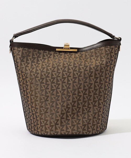 Zanchetti（ザンチェッティ）の「ZANCHETTI AMLETO BUCKET バッグ（ハンドバッグ・レディース・ダークブラウン・FREE）」の4枚目の写真