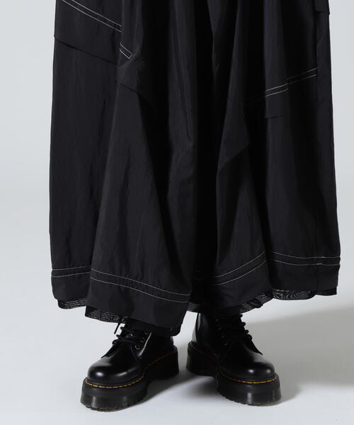 AULA AILA(アウラアイラ)の「AULA AILA/アウラアイラ/WAIST SWITCHING ONE PIECE/ウエストスイッチングワンピース(ワンピース・レディース・ブラック/ホワイト系2・0)」の17枚目の写真