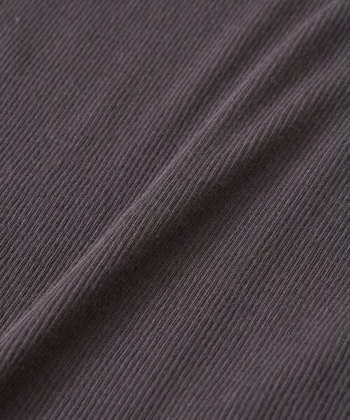 RIVE DROITE（リヴドロワ）の「【女性らしい抜け感】シアーテレコオフショルカットソー（Tシャツ/カットソー・レディース・チャコールグレー/ブラック・FREE）」の19枚目の写真