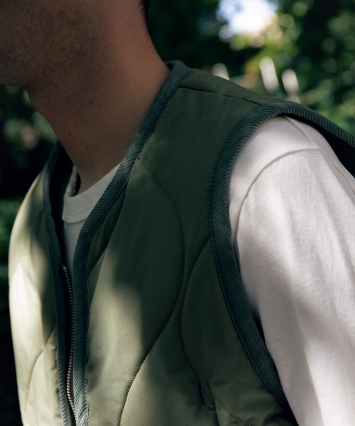 LAVENHAM(ラベンハム)の「【 日本製・USコットン長袖Tシャツ 】Jackman X Lavenham Lightweight Quilt Pocket L/S Tee Mens / ジャックマン X ラベンハム ライトウェイト キルト ポケット ロングスリーブ ティー メンズ(Tシャツ/カットソー・メンズ・ホワイト/ブラック/ダークネイビー・XL/L/M/S/XXL)」の8枚目の写真