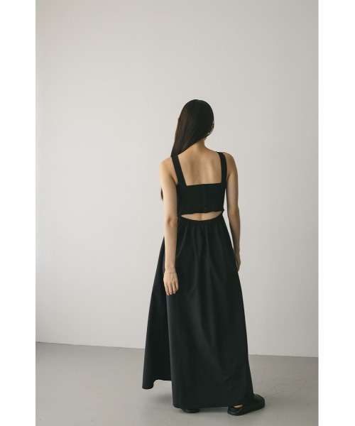 STYLEMIXER（スタイルミキサー）の「バックオープンコンビネーションワンピース（ワンピース・レディース・ホワイト/レッド/ブラック・SMALL/MEDIUM）」の10枚目の写真