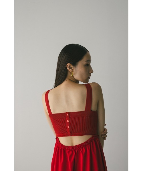 STYLEMIXER（スタイルミキサー）の「バックオープンコンビネーションワンピース（ワンピース・レディース・ホワイト/レッド/ブラック・SMALL/MEDIUM）」の21枚目の写真