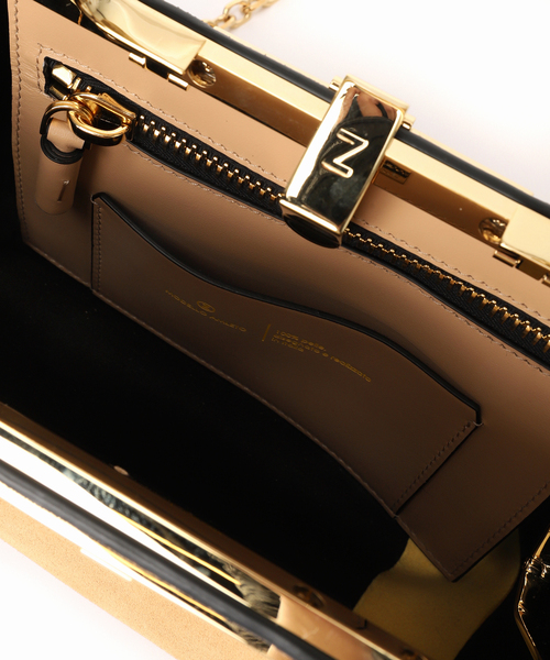 Zanchetti(ザンチェッティ)の「【ZANCHETTI / ザンケッティ】SUEDE AMLETO 20:バッグ(ショルダーバッグ・レディース・キャメル・FREE)」の3枚目の写真