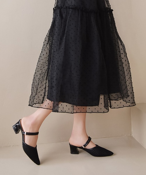 blackdia ocean(ブラックダイヤオーシャン)の「blackdia ocean ストラップメッシュサンダル(サンダル・レディース・ブラック/アイボリー・25.0cm/24.5cm/24.0cm/23.5cm/23.0cm/22.5cm)」の8枚目の写真