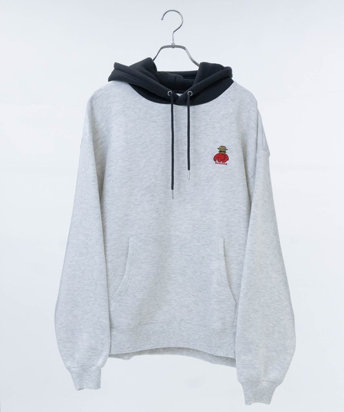 a-r】〔RCG×DOMDOM〕裏起毛 どむぞうくん刺繍 イラストプリント