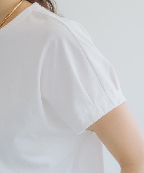 KATHARINE ROSS（キャサリンロス）の「【KATHARINE ROSS】アートフラワープリントプルオーバー（Tシャツ/カットソー・レディース・ホワイト/ブラック・MEDIUM）」の20枚目の写真