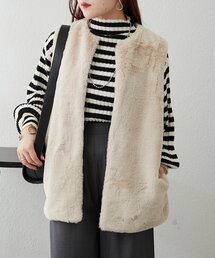 ジレ ロングジレ ファージレ」に該当するファッション通販