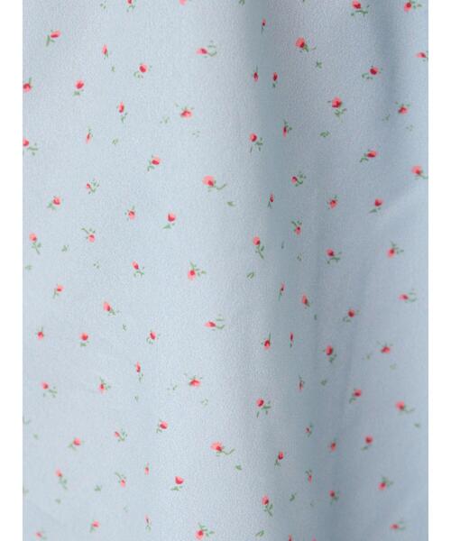 ehka sopo（エヘカソポ）の「前後2WAY小花柄キャミワンピース（ワンピース・レディース・オフホワイト/サックスブルー/ネイビー・F）」の7枚目の写真