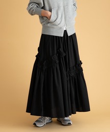 URBAN RESEARCH Sonny Label(アーバンリサーチサニーレーベル)のフリルディテールコットンスカート(スカート)