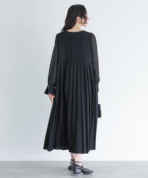 somari imagination（ソマリ イマジネーション）の「『バックプリーツワンピース』（ワンピース・レディース・ブラック・2/1）」の6枚目の写真