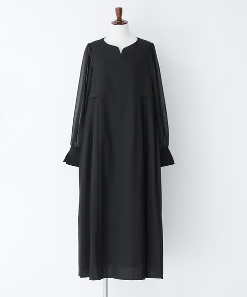 バックプリーツワンピース』（ワンピース）｜somari imagination