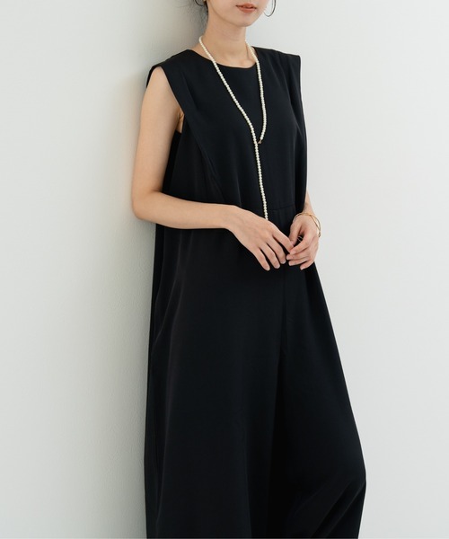 refinedworks（リファインドワークス）の「【refinedworks】着こなし自在な オールインワン！（サロペット/オーバーオール・レディース・ブラック/ブラウン・FREE）」の16枚目の写真