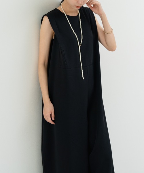 refinedworks（リファインドワークス）の「【refinedworks】着こなし自在な オールインワン！（サロペット/オーバーオール・レディース・ブラック/ブラウン・FREE）」の17枚目の写真