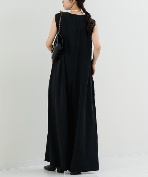 refinedworks（リファインドワークス）の「【refinedworks】着こなし自在な オールインワン！（サロペット/オーバーオール・レディース・ブラック/ブラウン・FREE）」の5枚目の写真