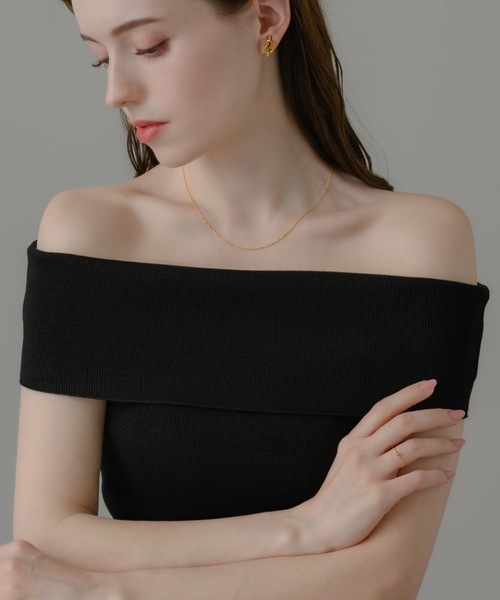 muku（ムク）の「EARRING/KNOT SIMPLE（イヤリング・レディース・シルバー/ゴールド・FREE）」の12枚目の写真