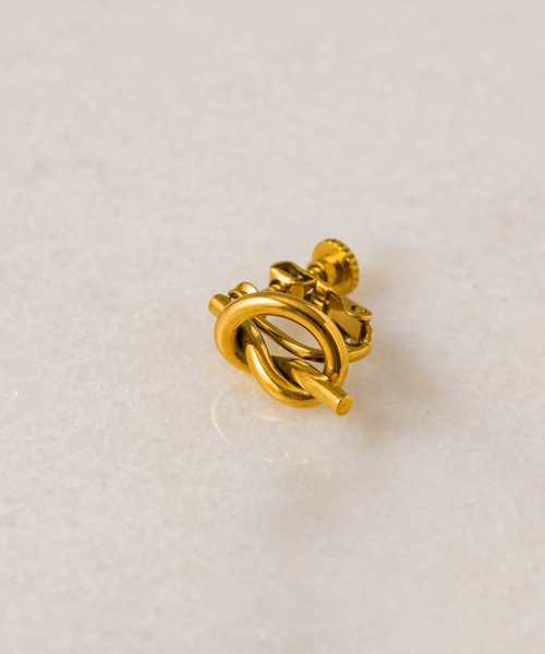 muku（ムク）の「EARRING/KNOT SIMPLE（イヤリング・レディース・シルバー/ゴールド・FREE）」の14枚目の写真