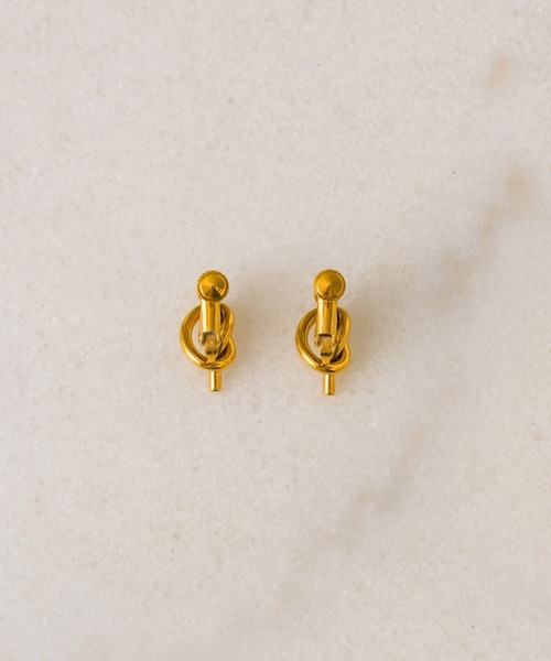 muku（ムク）の「EARRING/KNOT SIMPLE（イヤリング・レディース・シルバー/ゴールド・FREE）」の18枚目の写真