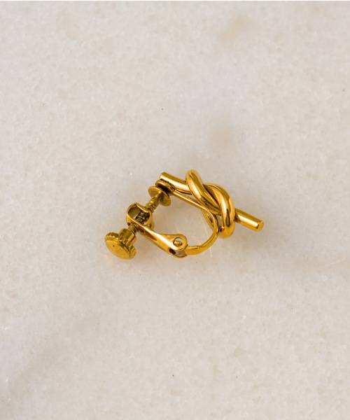 muku（ムク）の「EARRING/KNOT SIMPLE（イヤリング・レディース・シルバー/ゴールド・FREE）」の15枚目の写真