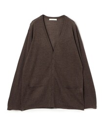 カシミヤシルク Vネックカーディガン