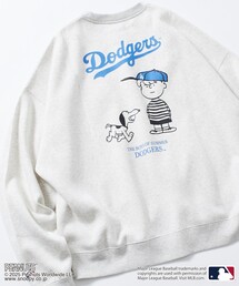 FREAK'S STORE(t[NXXgA)̌WJ MLB×PEANUTS ʒ rbOVGbg obNvg N[lbNXEFbg / Dodgers(XEFbg)