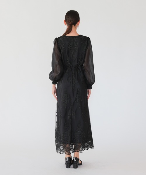 haremode(ハレモード)の「クラシカルエンブロイダリードレス(ドレス・レディース・ブラック/ライトグレー/ベージュ・S/M)」の19枚目の写真