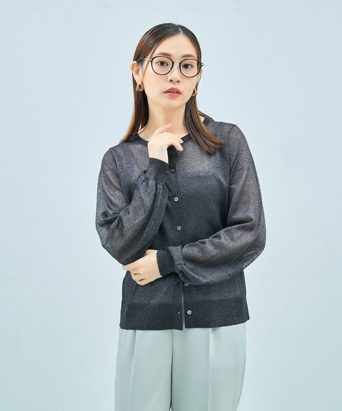 UNITED ARROWS（ユナイテッドアローズ）の「Zoff｜UNITED ARROWS｜ボストン型 メガネ [Casual] 伊達メガネ 度付き[レンズ交換券付き]ユニセックス  ユナイテッドアローズ（メガネ・レディース・ブラック/ブラウン/ブラウン系8・FREE）」の12枚目の写真